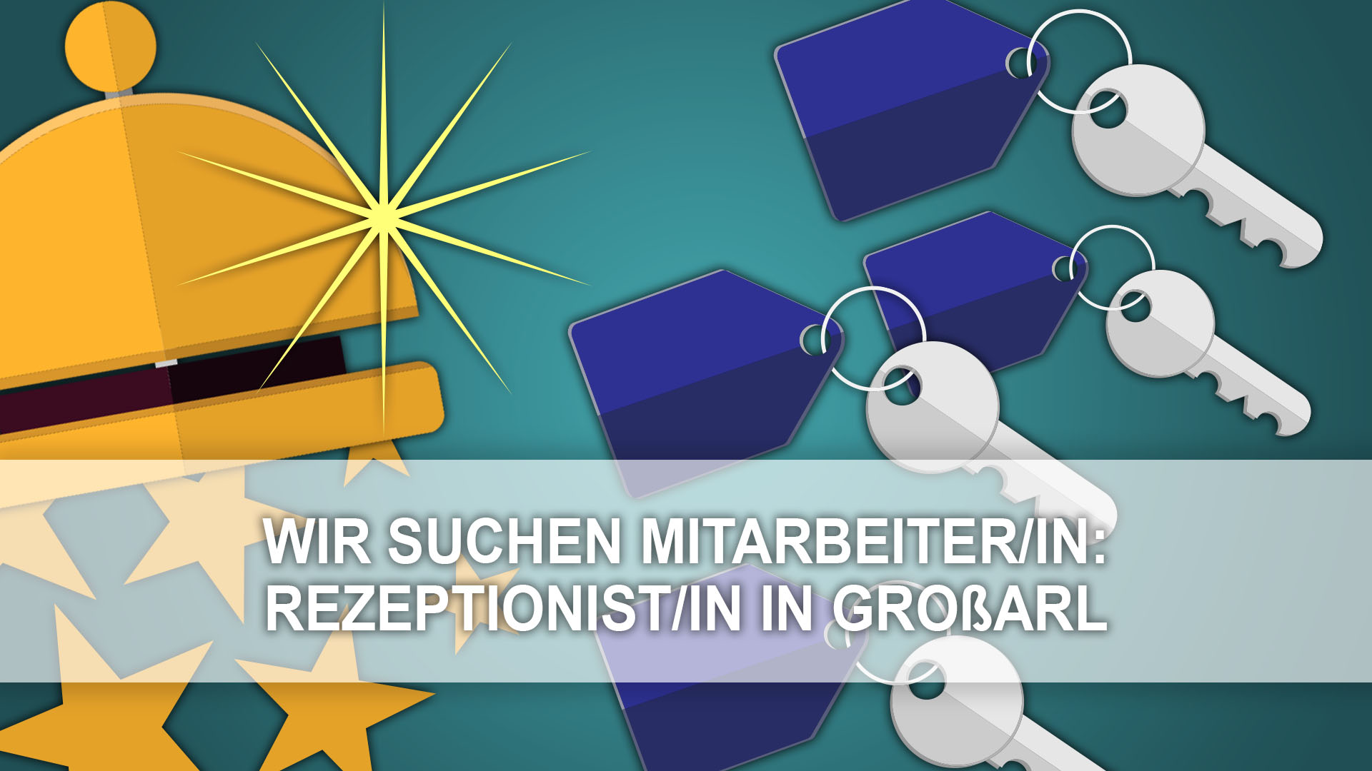 You are currently viewing Rezeptionist/in gesucht!